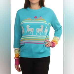 Kavu Hillrose Unicorn Sweater, Size Medium